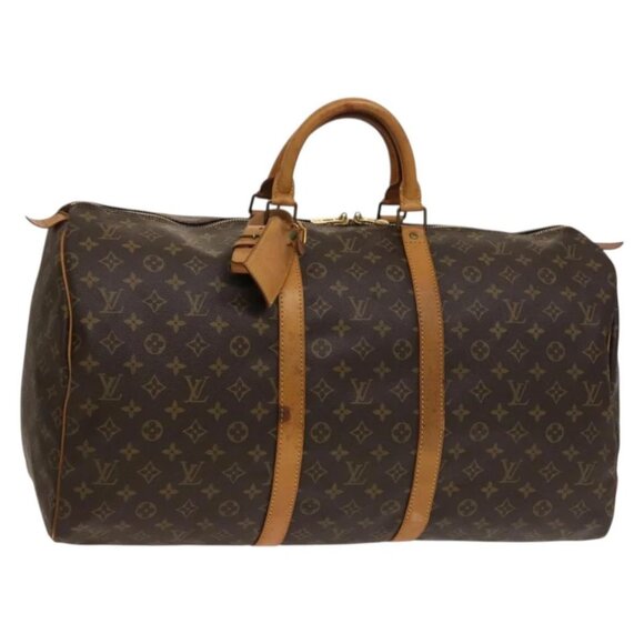 LOUIS VUITTON Monogram Keepall 55 Boston Bag - Picture 1 of 16